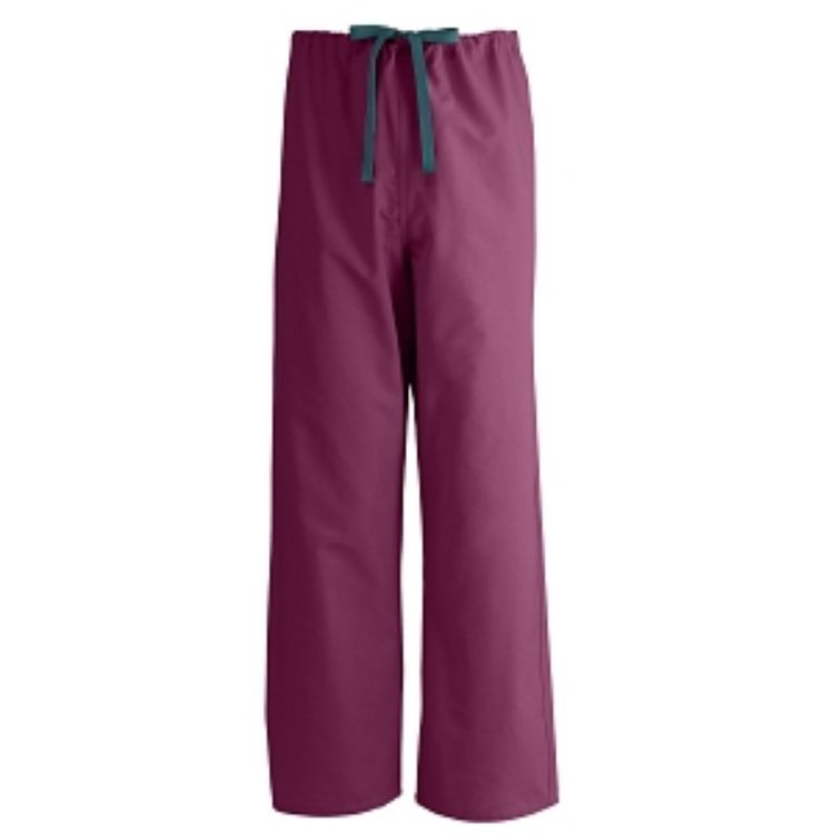 Unisex Reversible Drawstring Scrub Pants