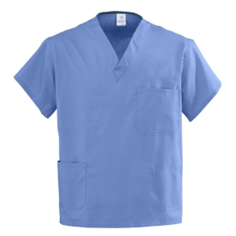 Two-Pocket Reversible Unisex Scrub Tops