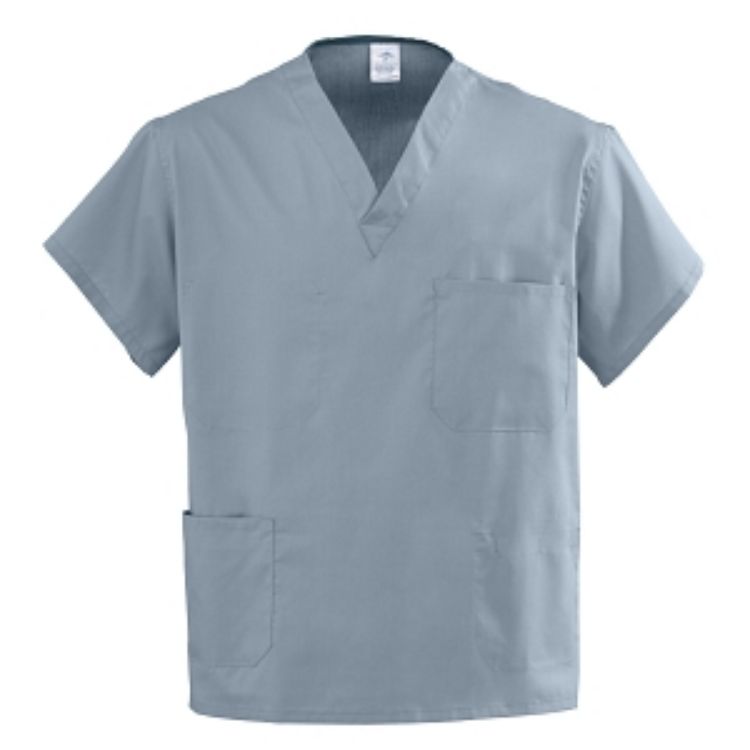 Two-Pocket Reversible Unisex Scrub Tops