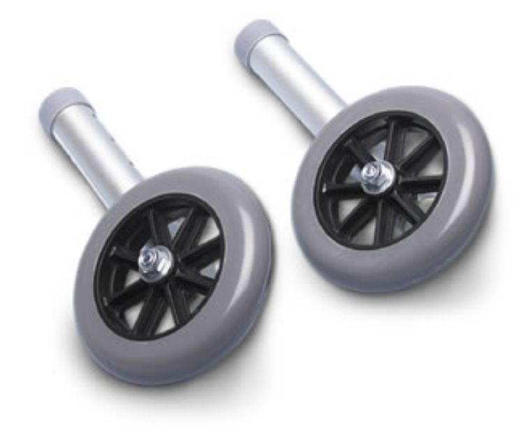 5" Regular Wheels , Silver