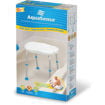 Aquasense Bath Seat, Without Back, Kd (White With Blue Tips)