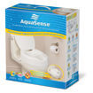 Aquasense Raised Toilet Seat With Lid, 4"
