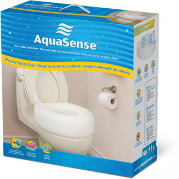 Aquasense® Economy Raised Toilet Seat