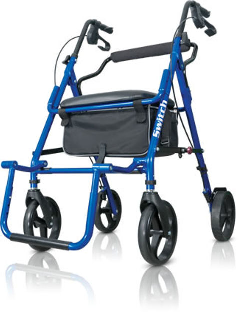 Hugo Switch Rolling Walker, Pacific Blue (DISCONTIUED)