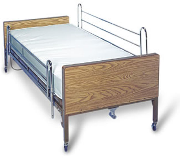 Telescoping Bed Rails, Chrome Plated Steel