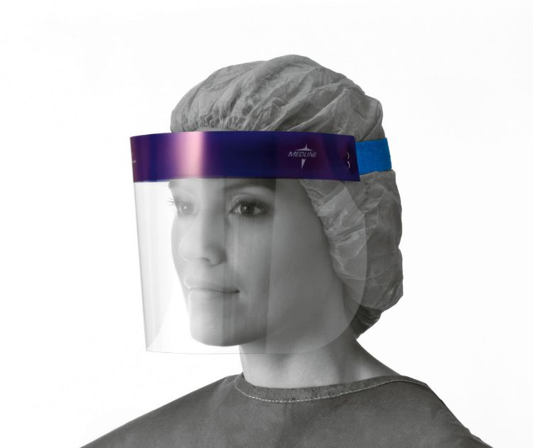 Face Shield  3 -4  Elastic  Foam Top  Lf