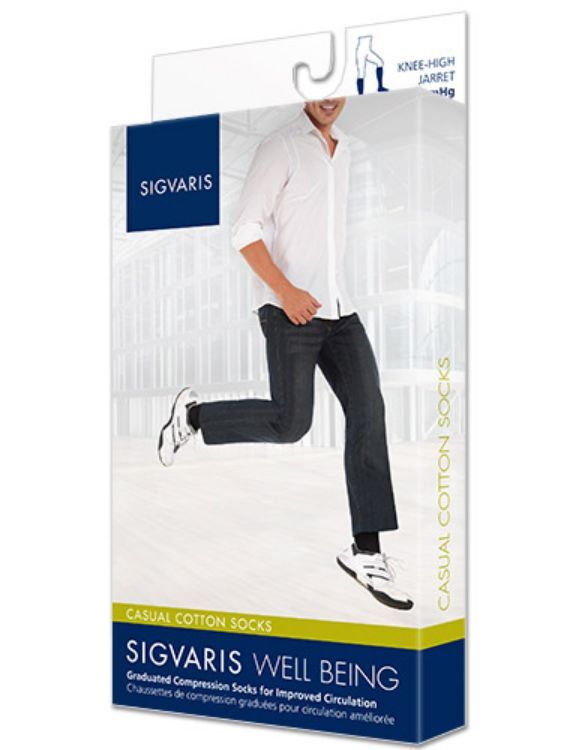 Sigvaris Men – (15-20 Mmhg)-Casual Cotton