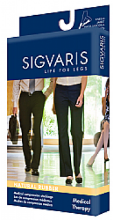 Sigvaris Natural Rubber – 505 (50-60 Mmhg)-Thigh W/Waist Attachement