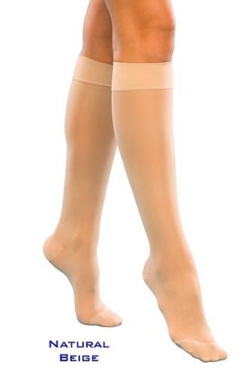 Sigvaris Sheer Fashion Closed Toe – Women (15-20 Mmhg)-Calf