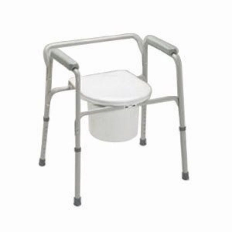 Commode  Ez-Care Aluminum With