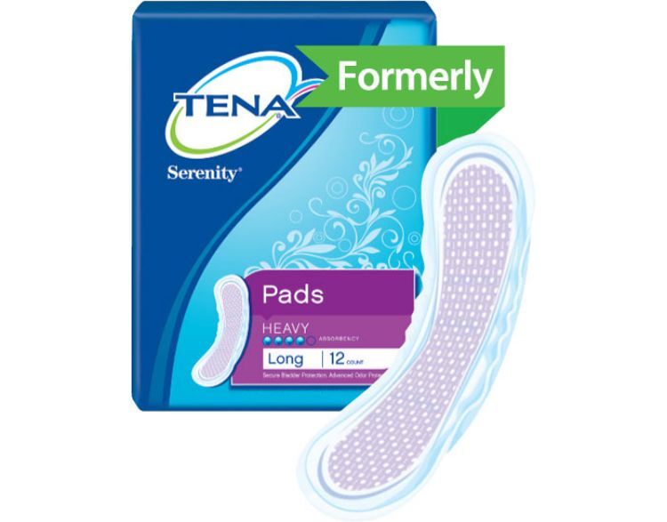 Tena Pads Heavy Long (Count - 12)