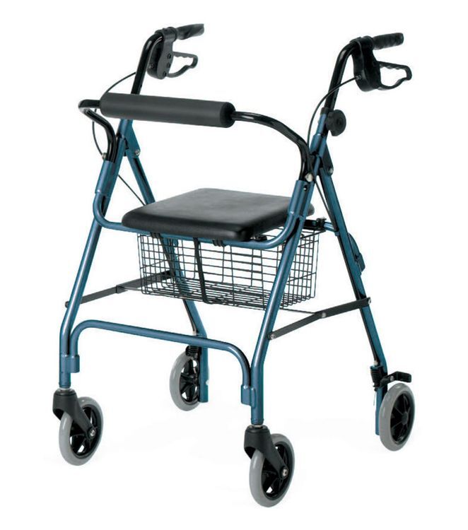 Rollator   Guardian  Econo Aluminum Blue