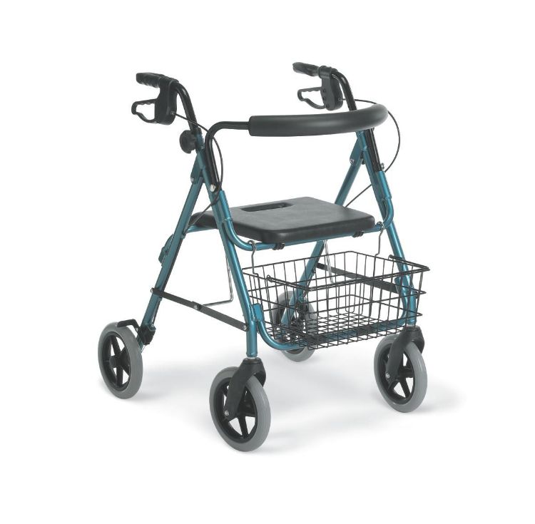 Rollator  Guardian Dlx Aluminum Blue