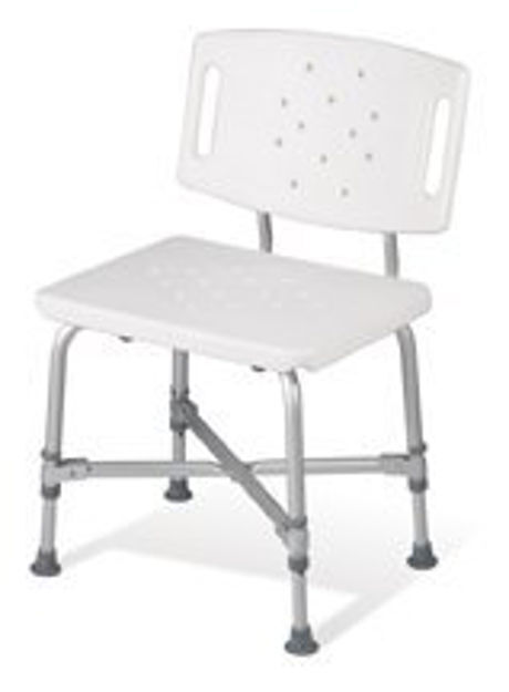 Shower Chair W -Back  Bariatric
