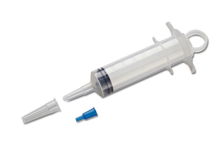 Syringe  Grd  Piston  Irr  60ml  Ster