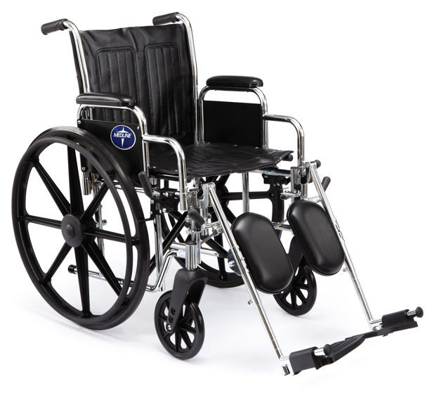 Wheelchair Excel Perm  Arm Elev  Leg Blk