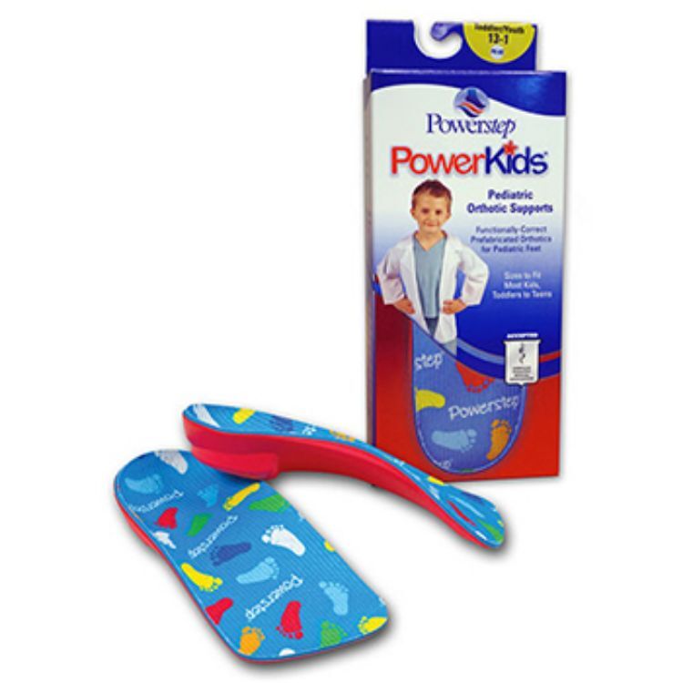 Powerstep Powerkids Orthotics (¾ Length  Size Kb-Kg)