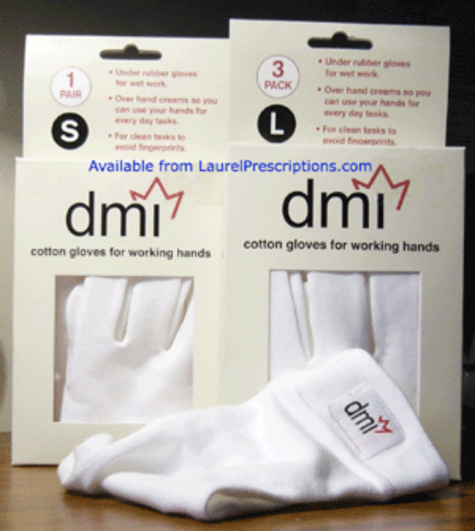 DMI ™ cotton gloves eczema 