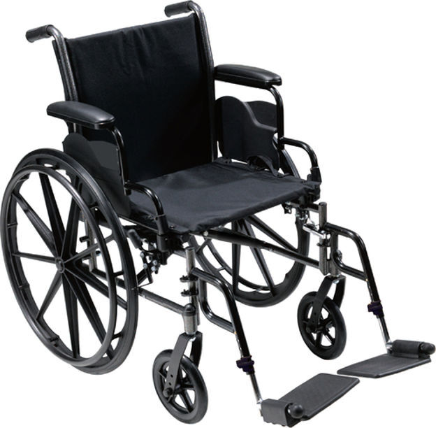 Aurora Wheelchair ( Weight Under 36 lbs, Width 16" or 18" or 20")