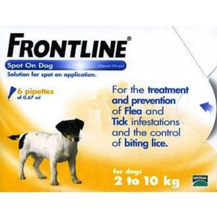 Frontline Spot On for Small Dog (<22 lbs,6 tubes) Brand