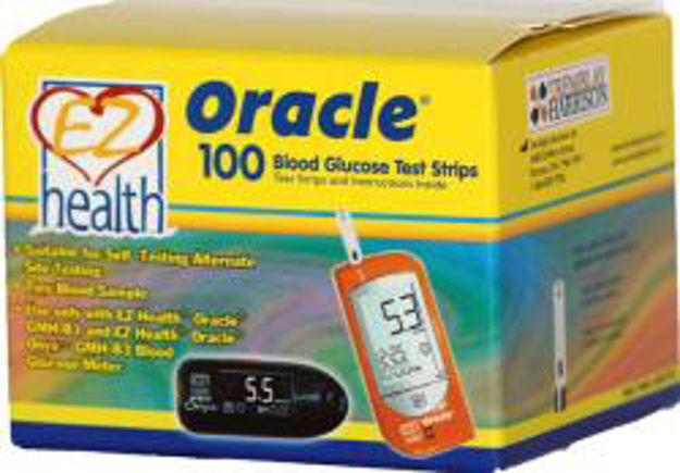 EZ HEALTH® ORACLE® BLOOD GLUCOSE TEST STRIPS(GMH-B1S100)