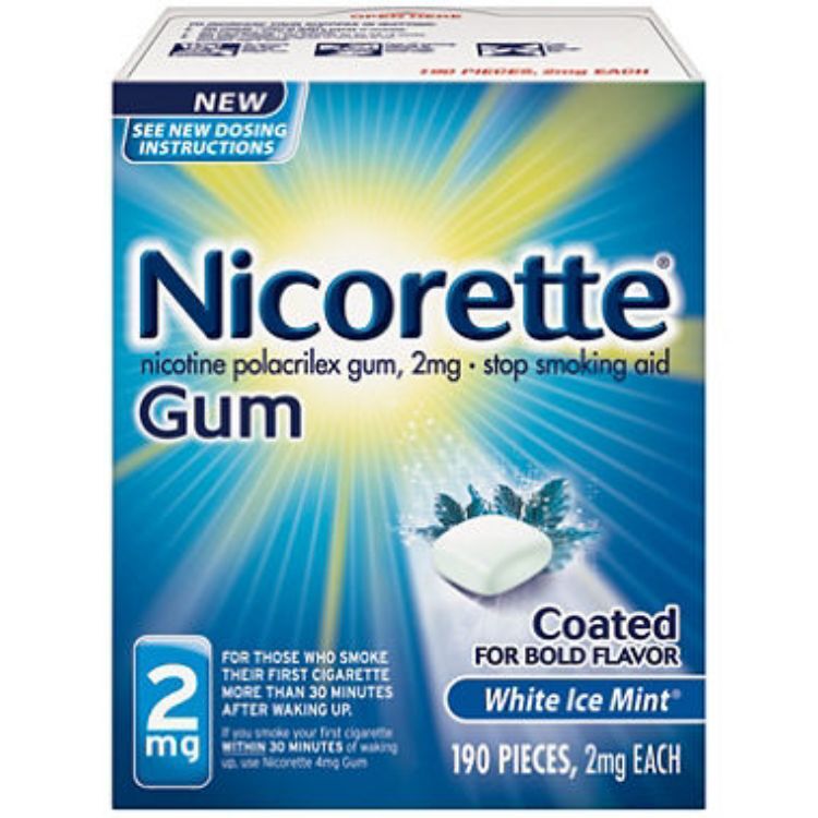 Nicorette Gum (Fresh Mint 2mg 30 pcs)