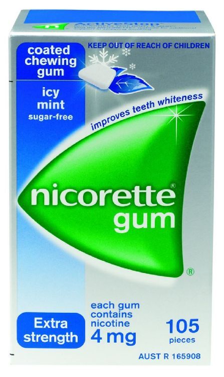 Nicorette Gum (Fresh Mint 2mg 30 pcs)