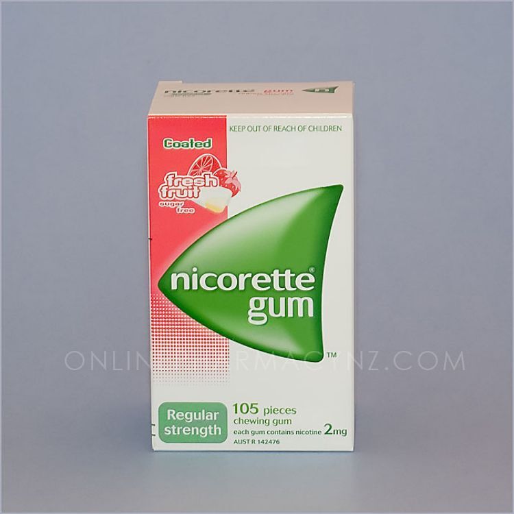 Nicorette Gum (Fresh Mint 2mg 30 pcs)