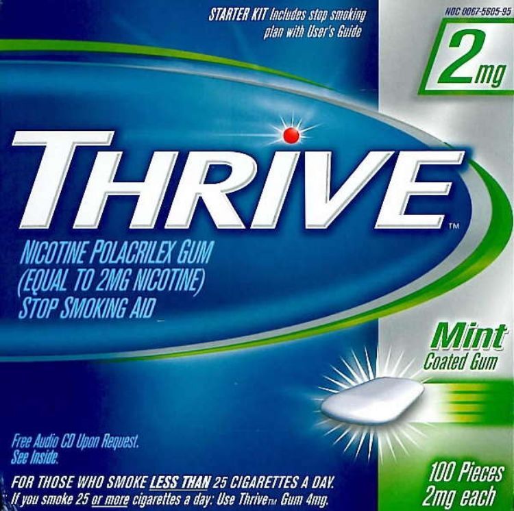 Thrive Gum Nicotine Fruit Explosion 2mg