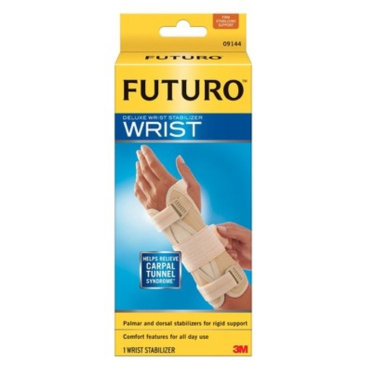 3M Futuro Deluxe Wrist Stabilizer,Strap around the thumb is