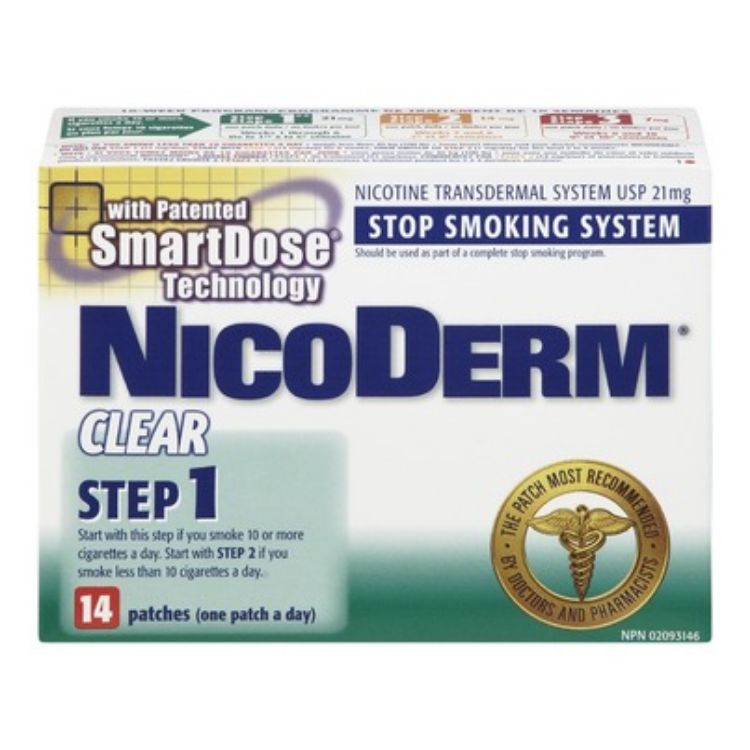 Nicoderm Clear Patch 14mg 7 patches