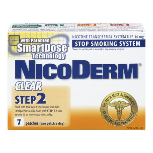 Nicoderm Clear Patch 14mg 7 patches