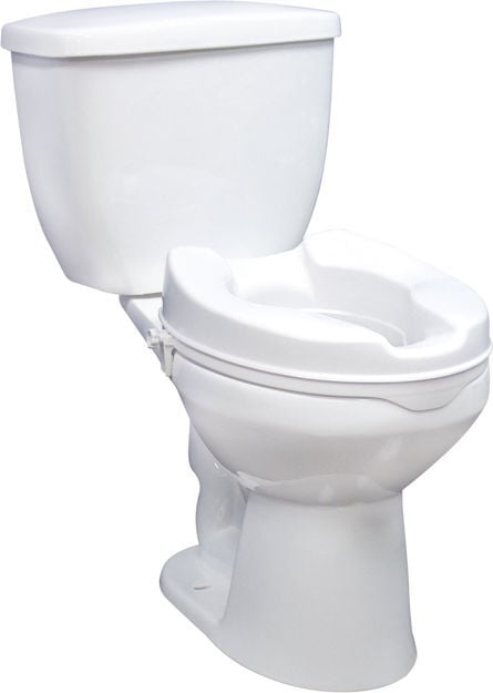 Raised Toilet Seat 2" without Lid, 1 c/s, RTL