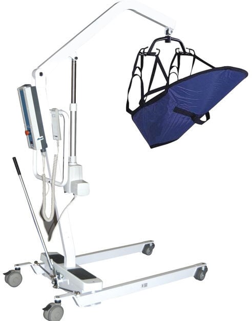 Electric Patient Lift with Removable, Rechargeable Battery 1c/s