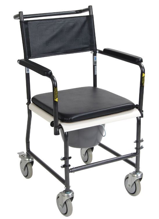 Commode Wheeled Silver Vein, 1 c/s