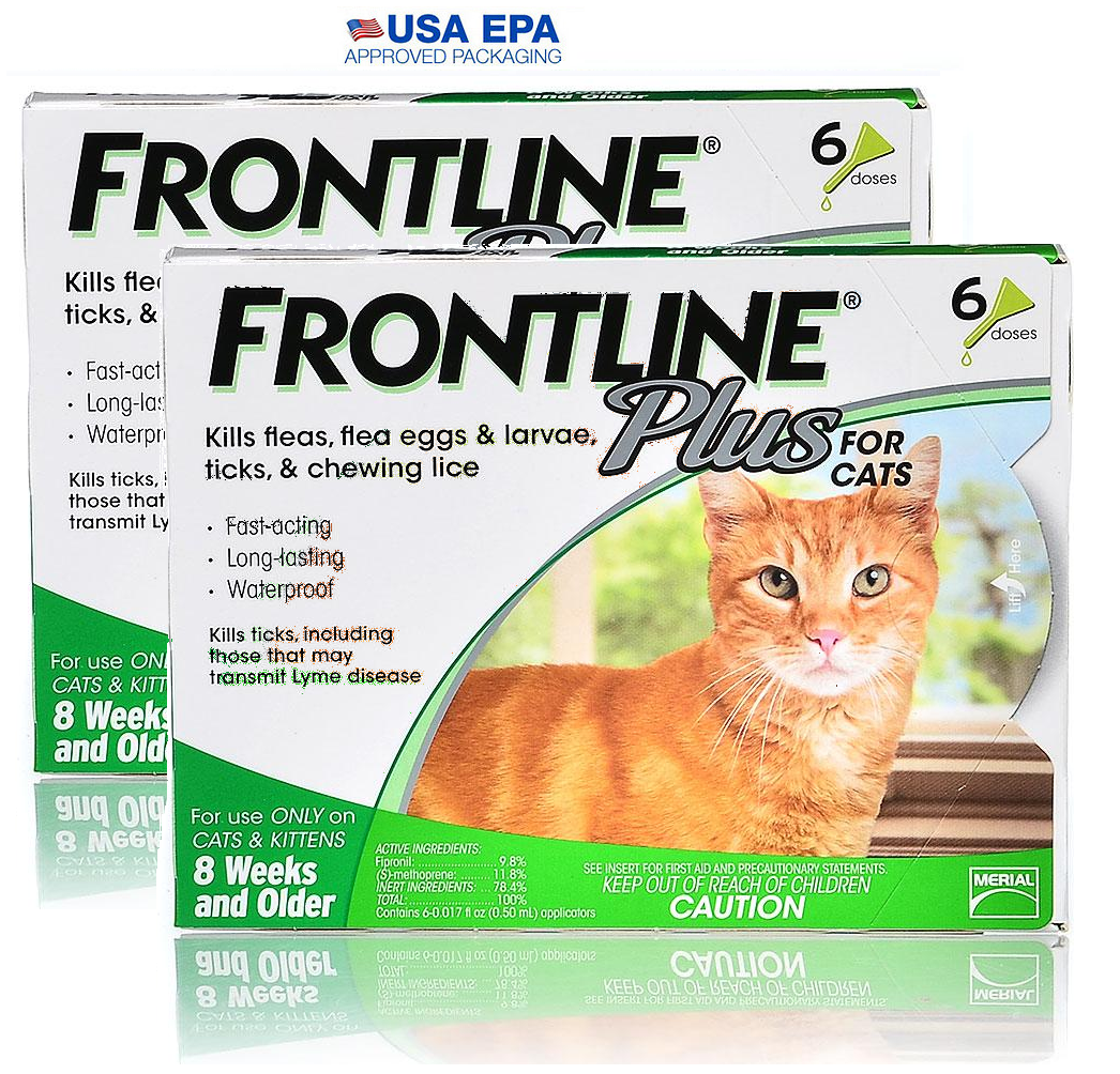 Frontline plus For Cat 3 Pack,A preventive and curative treatment for