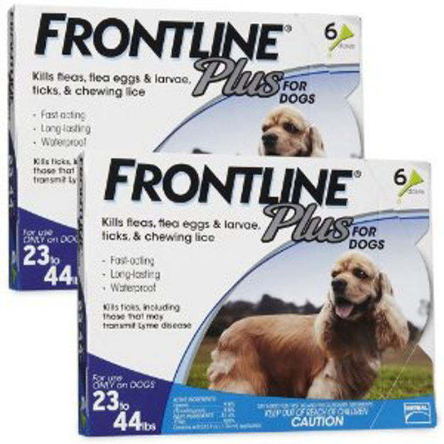 Frontline plus  For Medium Dog (23-44 Lbs) Brand 3 Pack