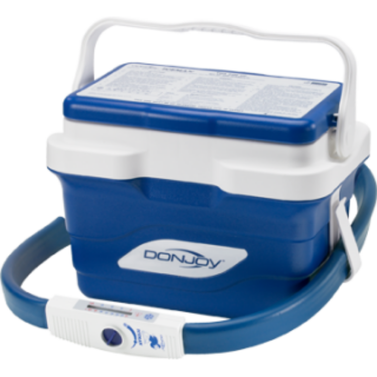 Donjoy Iceman CLASSIC Cold Therapy Unit with Cuff Pads (Motorized Cooler)
