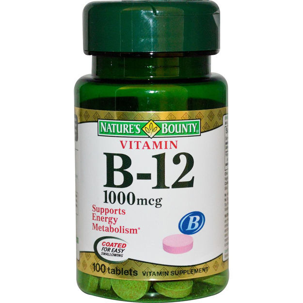 Nature'S Bounty Vitamin B12 1000Mcg Tablets 