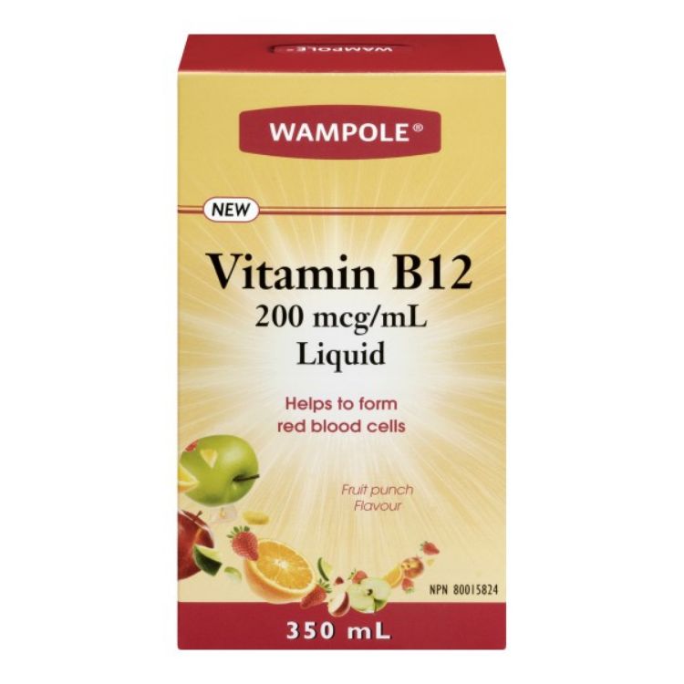 Vitamin B12 Liquid Wampole,Generic name is Methylcobalamin