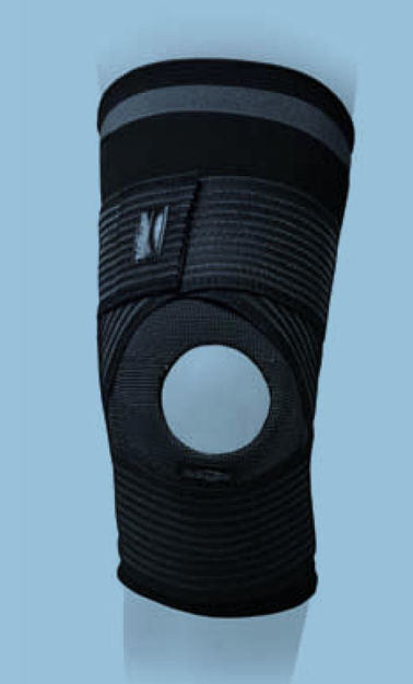 Elastic Knee Brace Strapping with doughnut hole