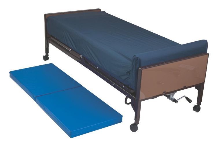 Bi-Folding Fall Mat Blue