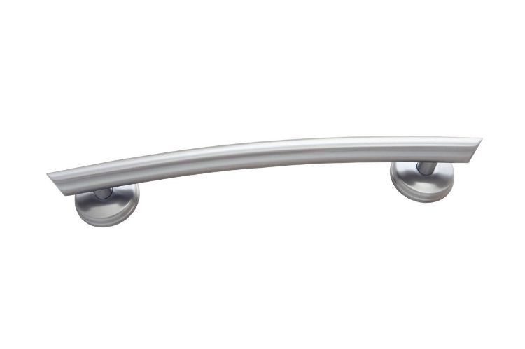 16" Curved Grab Bar (Polished Chrome)