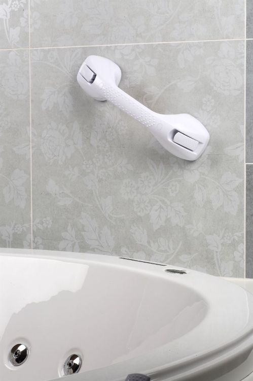 16" Suction Cup Grab Bar With Safety Assist