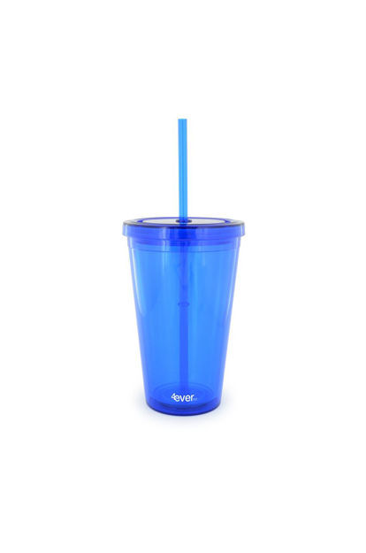 16oz Blue Soda Cup