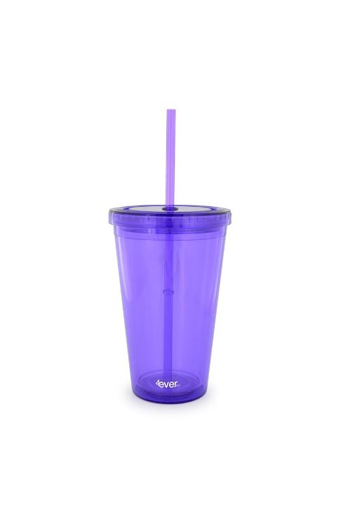 16oz Purple Soda Cup