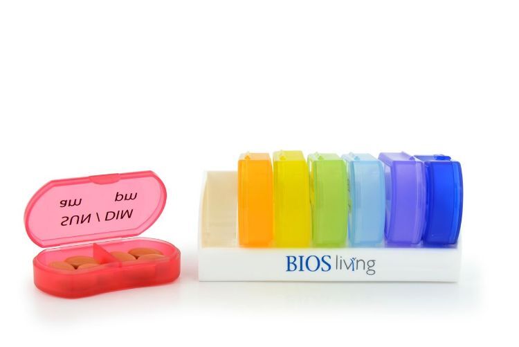 7 Day Pill Pod Tray