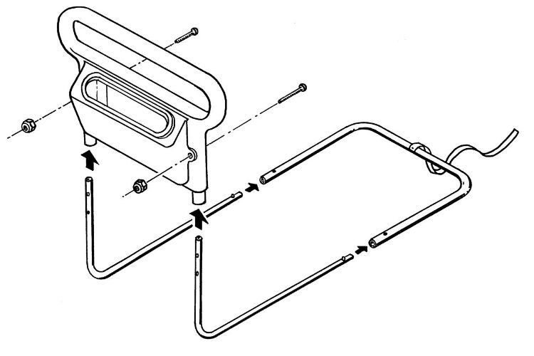 AbleRise™ Bed Rail, Single