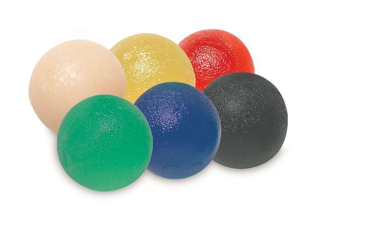 Gel Hand Exercise Ball:  small - 6 pc set