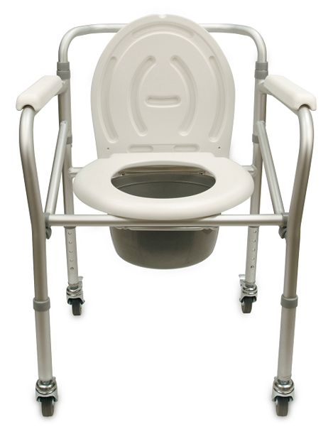 Deluxe Folding Commode